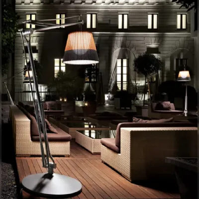 Da terra Flos Superarchimoon stile Moderna a prezzi outlet