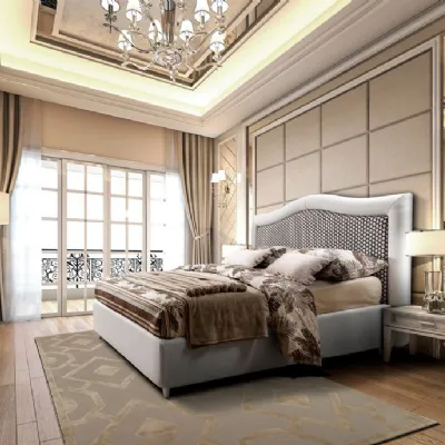 Letto classico con contenitore Letto contenitore luxury vari colori Md work a prezzo ribassato