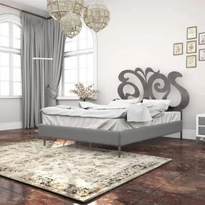 Letto classico con gambe Ambra Artigianale a prezzo scontato