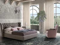 Letto design con contenitore Caravaggio Le comfort a prezzo ribassato