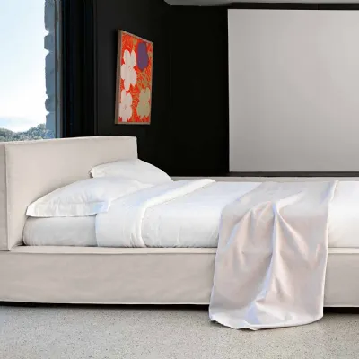 Letto design con contenitore Duck Noctis a prezzo scontato