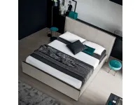 Letto design con contenitore Murphy Felis a prezzo ribassato