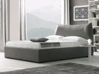 Letto Ergogreen modello Corinne contenitore giroletto bombato. Prezzo scontato 30%