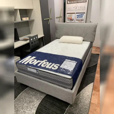 Letto imbottito con contenitore Hesperis Le comfort a prezzo scontato
