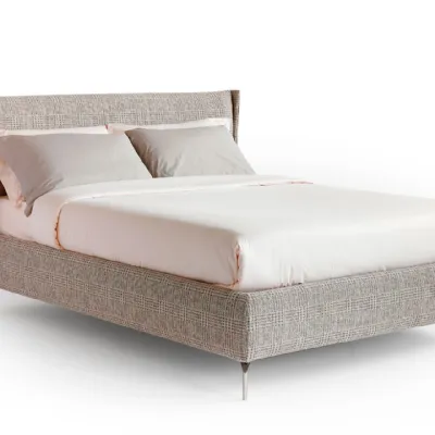 Letto imbottito con contenitore Osaka Noctis a prezzo ribassato