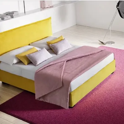 Letto imbottito con contenitore Silene * Le comfort a prezzo ribassato