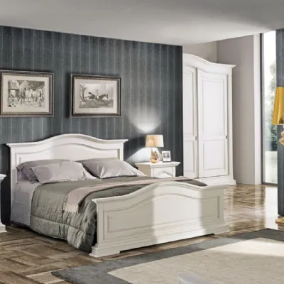 Letto matrimoniale classico Asolo Mottes selection a prezzo scontato