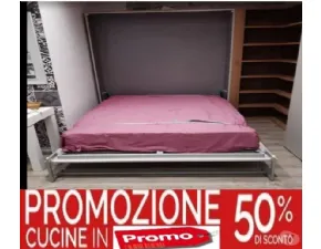 Letto matrimoniale a scomparsa Letto a scomparsa nori tortora Artigianale a prezzo ribassato