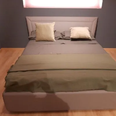 Letto matrimoniale con contenitore Island Febal a prezzo ribassato