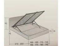 Richiedi ora il prezzo riservato per il letto imbottito Merkurio!