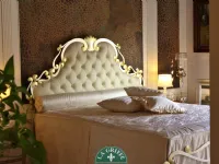 Letto classico con gambe Taormina Florentia bed
 a prezzo ribassato