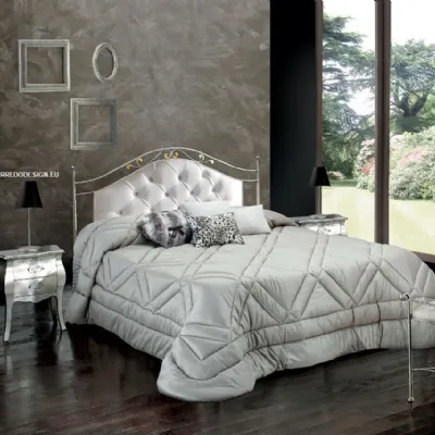 Letto matrimoniale con giroletto 686 * Bamar a prezzo ribassato