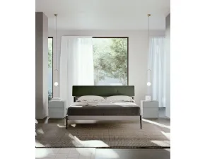Letto matrimoniale design * adele testata imbottita Orme a prezzo ribassato