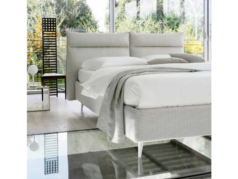 Letto matrimoniale design Cefalu' Noctis a prezzo ribassato