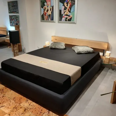 Letto matrimoniale con contenitore Flossy Artigianale a prezzo scontato