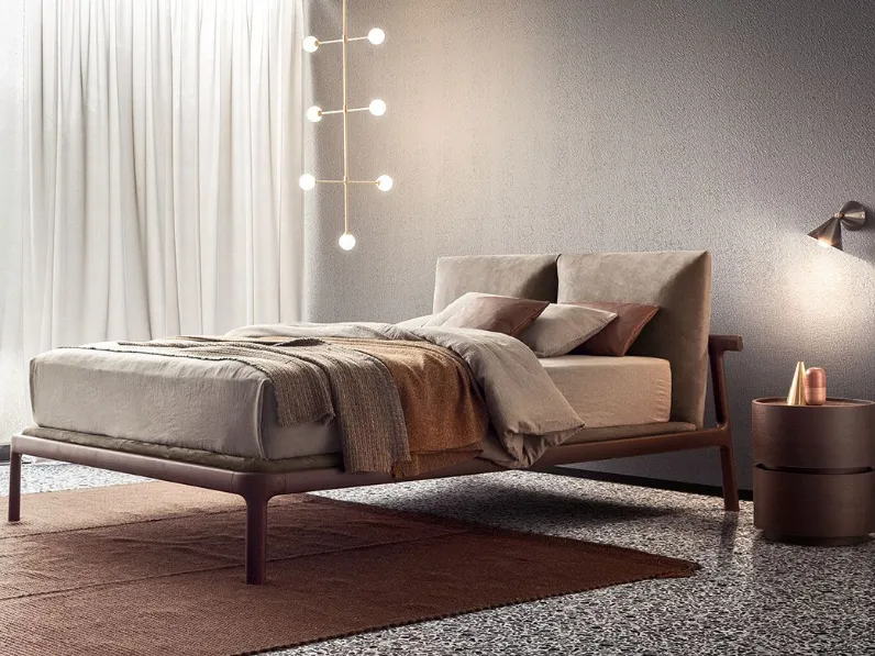 Scopri il letto moderno Fushimi Pianca con sconto del 20%! Una scelta di stile per la tua casa.