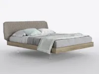 Letto matrimoniale Letto made in italy con rete 160x200 Md work con uno sconto IMPERDIBILE