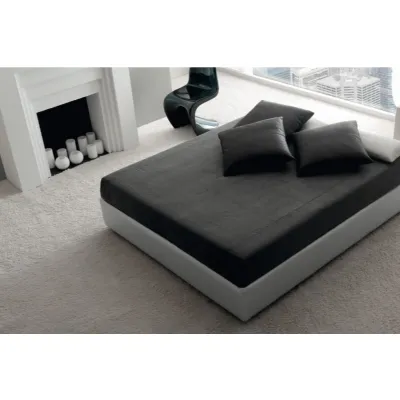 Letto matrimoniale moderno Sommier Nefi a prezzo scontato