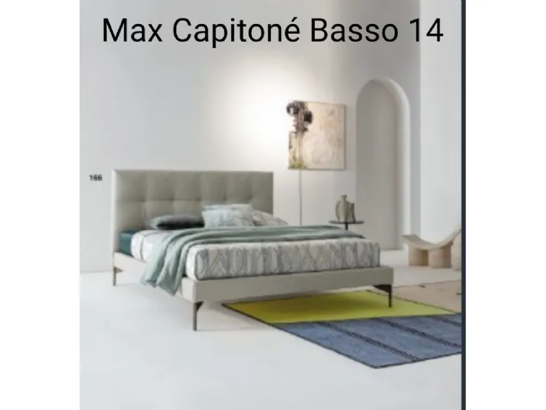 LETTO Max capitone' Twils in OFFERTA OUTLET