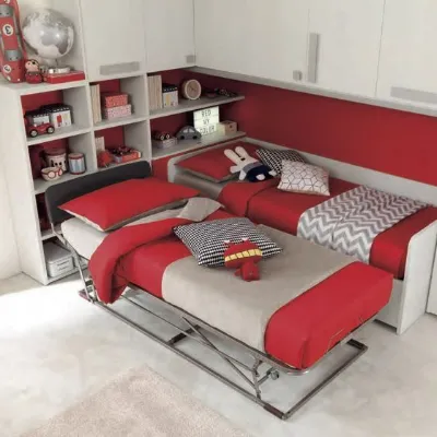 Letto moderno a scomparsa Divano letto per camerette Collezione esclusiva a prezzo scontato