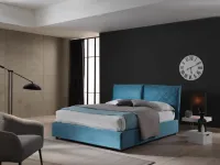 Letto moderno con contenitore Art.141 letto matrimoniale modello nuvola serie i.n. Collezione esclusiva a prezzo scontato