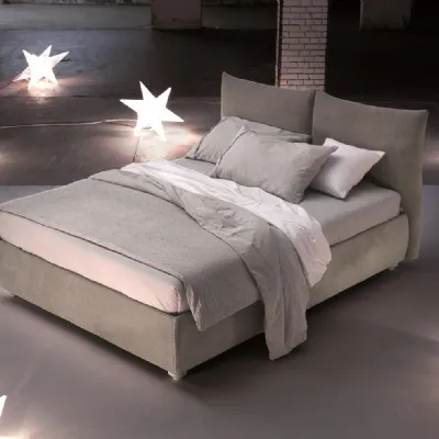 Letto moderno con contenitore Patricia Ergogreen a prezzo ribassato