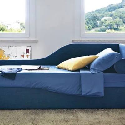 Letto moderno Space angolo sagomato Noctis scontato 25%