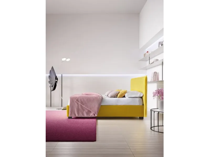 Letto piazza e mezzo con contenitore Silene Mottes selection a prezzo ribassato