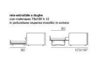 LETTO Pisolo Salvetti in OFFERTA OUTLET