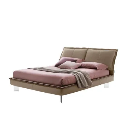 Scopri il Letto Sandy h17 Bontempi, imbottito e con giroletto. Prezzo scontato!