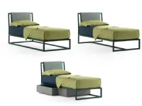 Letto singolo con gambe Frame Samoa a prezzo ribassato