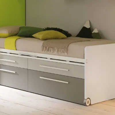 Letto singolo bianco in offerta outlet