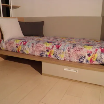 Letto in legno con cassetti Tavola Zg mobili a prezzo scontato