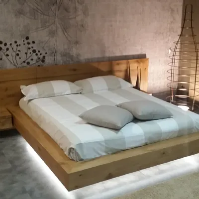 offerta letto in legno massello