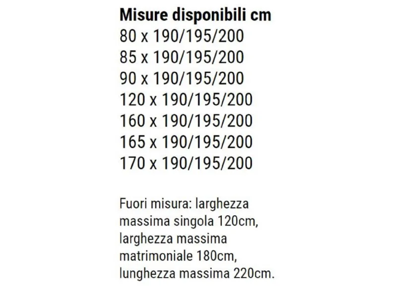 RETE PER MATERASSO ULTRA FLESSIBILE  MOD. DAMA