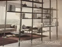Libreria Bamboo Dall'agnese in stile design a prezzi outlet