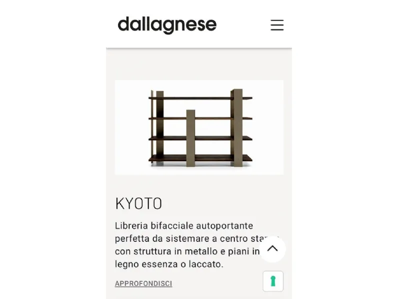 Libreria Dall'agnese in laminato materico scontata -40%: scopri Kyoto