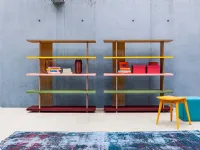 Libreria Devina nais in legno in Offerta Outlet: scopri Zero.16 alta libreria 
