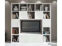Libreria Honeycomb tv  in stile design di Lion's in OFFERTA OUTLET