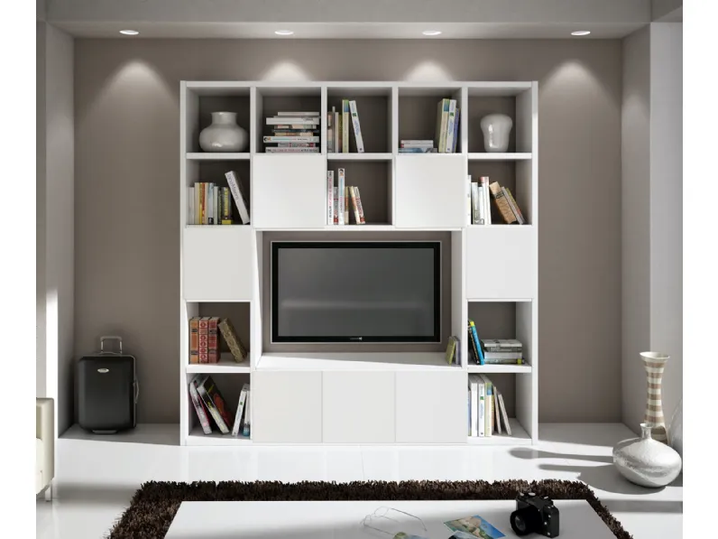 Libreria modello Porta tv honeycomb  di Lion's in Offerta Outlet