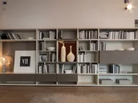Libreria modello Wall system di Poliform a prezzo scontato