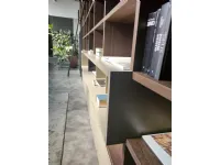 Libreria Modo con scaletta  in stile moderno di Sangiacomo in OFFERTA OUTLET