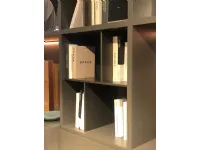 Libreria Wall system in stile design di Poliform in OFFERTA OUTLET 