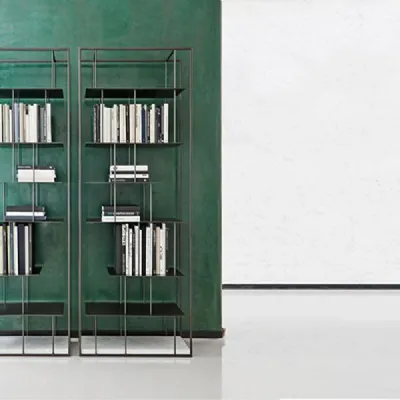 Libreria Tower Presotto in stile moderno con forte sconto