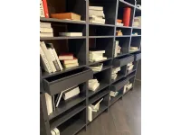 Libreria Unless in stile design di Pianca in OFFERTA OUTLET