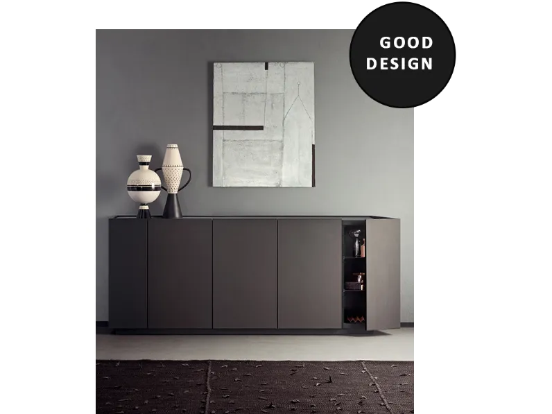 Madia in stile design Cornice - good design award di Pianca a prezzo scontato