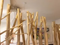 Ingresso design modello Paravento in legno naturale  di Artigianale a PREZZI OUTLET