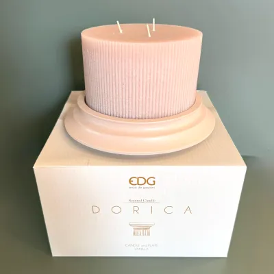 Oggettistica modello Candela dorica con piatto grande di Artigianale a prezzi outlet