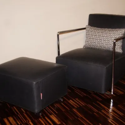Poltroncina A.b.c. by flexform Con poggiapiedi Flexform con forte sconto