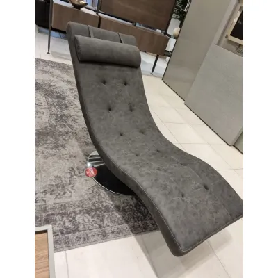Poltrona in Ecopelle Chaise longue Stones in Offerta Outlet